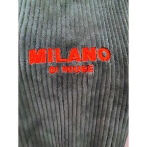 Milano Di Rouge Cordarory 2 piece Long sleeve Mini skirt Crop Top Set Size Large